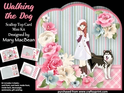 Walking the Dog - Scallop Top Card Mini Kit