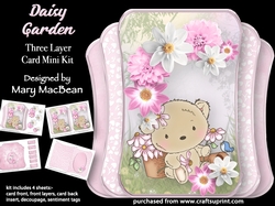 Daisy Garden - Three Layer Card Mini Kit