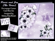 Peace and Joy (No Verse)  - Decoupage Corner Card Mini Kit
