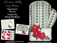 Christmas Holly - Cosy Mitten Shaped Card Mini Kit