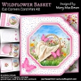 Wildflower Basket - Cut Corners Card Mini Kit