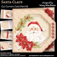 Santa Claus - Cut Corners Card Mini Kit