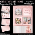 Christmas at Home - Squares Card Mini Kit