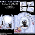 Christmas Kitten - Gatefold Card Mini Kit