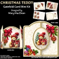 Christmas Teddy - Gatefold Card Mini Kit