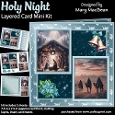 Holy Night - Layered Card Mini Kit