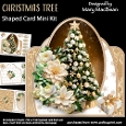 Christmas Tree - Shaped Card Mini Kit