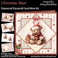 Christmas Bear - Diamond Pyramid Card Mini Kit