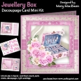 Jewellery Box - Decoupage Card Mini Kit