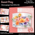 Sweet Posy - Decoupage Card Mini Kit