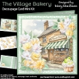 The Village Bakery - Decoupage Card Mini Kit