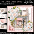 The Little Dress Shop - Decoupage Card Mini Kit