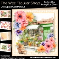 The Wee Flower Shop - Decoupage Card Mini Kit 