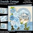 Seaside Cottage - Decoupage Card Mini Kit