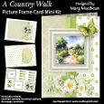 A Country Walk - Picture Frame Card Mini Kit