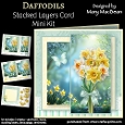 Daffodils - Stacked Layers Card Mini Kit