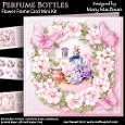 Perfume Bottles - Flower Frame Card Mini Kit