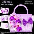 Orchids - Bag Card Mini Kit