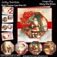 Jolly Santas - Multi-Topper Card Mini Kit