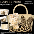 Leopard Print - Bag Card Mini Kit