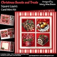 Christmas Sweets and Treats - Square Layers Card Mini Kit