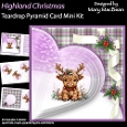 Highland Christmas - Teardrop Pyramid Card Mini Kit