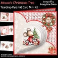Mouses Christmas Tree - Teardrop Pyramid Card Mini Kit