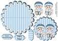 Twin Boys Wobble Card