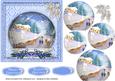 Walk in the Snow - Snow Globe Pyramid
