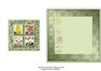 Insert for Vintage Wildflower Square Layers Card