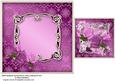 Dusky Roses 7" x 7" Card Insert