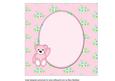 Baby Girl Pocket Card Insert