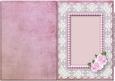 Lacy Lovelies A5 - Pink Roses Insert