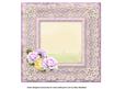 Lacy Lovelies 7" x 7" - Pink and Yellow Posy Insert