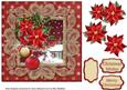 Lacy Lovelies 7" x 7" - Poinsettia Cluster