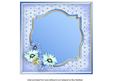 Flower Baby Boy Card Insert