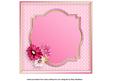 Flower Baby Girl Card Insert