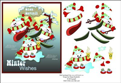 Winter Wishes Snowballs Card