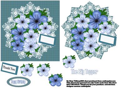 The Big Topper for a 51/2"x51/4" Eassel