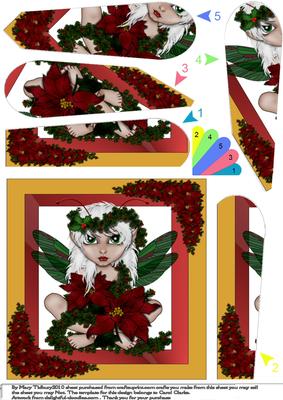 Christmas Fairy Fan