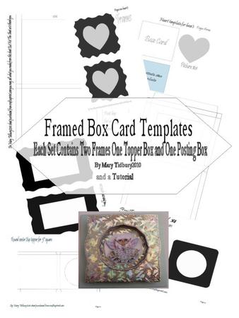 Framed Box Card Templates Dodecagon 5x5