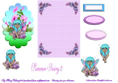 Summer Fairy 2 Decoparge