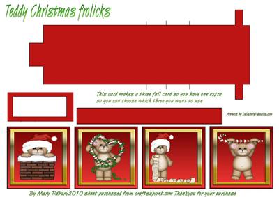 Teddy Christmas Frolicks