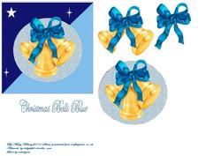 Christmas Bells Blue
