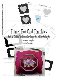 Framed Box Cards Octagon