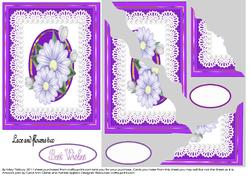 Lace and Flowers Two