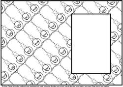 Black and White Insert Blank