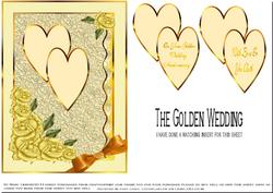 The Golden Wedding Topper