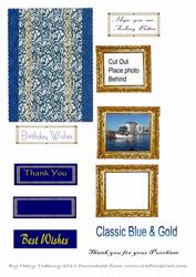 Classic Blue & Gold