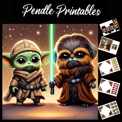 The Galaxy Warriors 7x7 Card Kit. Matching Box, Gift Bauble,Tag